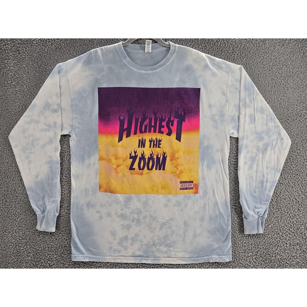Highest In The Zoom Shirt Mens XL Tie Dye Long Sleeve